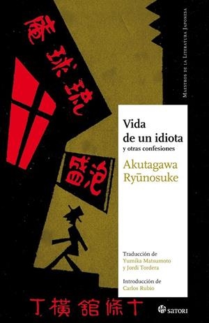 VIDA DE UN IDIOTA | 9788493820497 | RYUNOSUKE AKUTAGAWA