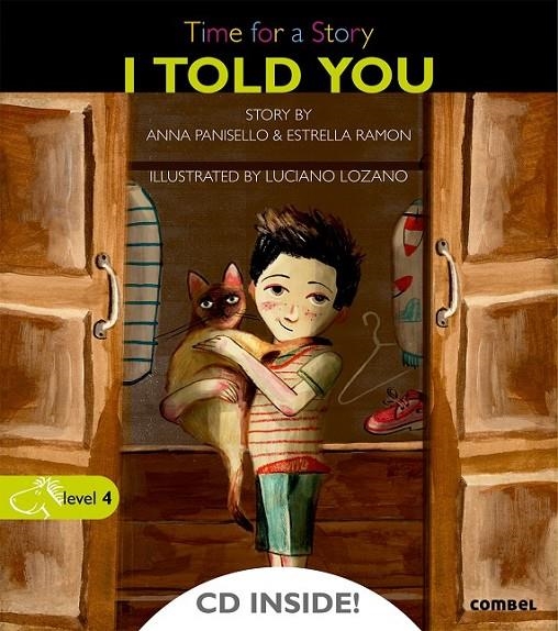 TIME FOR  STORY - I TOLD YOU | 9788498258028 | PANSELLO ANNA