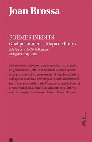 POEMES INÈDITS | 9788416738243 | ANGLADA , Mª ANGELS