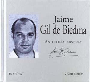ANTOLOGIA PERSONAL JAIME GIL DE BIEDMA +CD VV-26 | 9788498950380 | GIL DE BIEDMA, JAIME