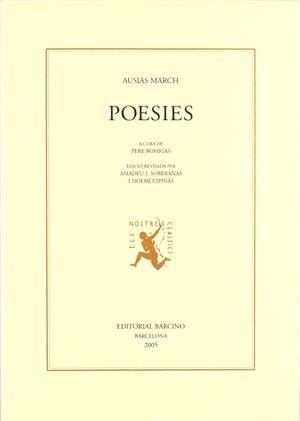 POESIES AUSIAS MARCH | 9788472267152 | MARCH, AUSIAS