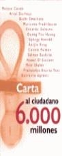 CARTA AL CIUDADANO 6.000 MILLONES | 9788440694720 | PAREDES LASCORZ, LAURA
