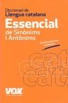 DICCIONARI ESSENCIAL DE SINÒNIMS I ANTÒNIMS | 9788499740447 | AA VV