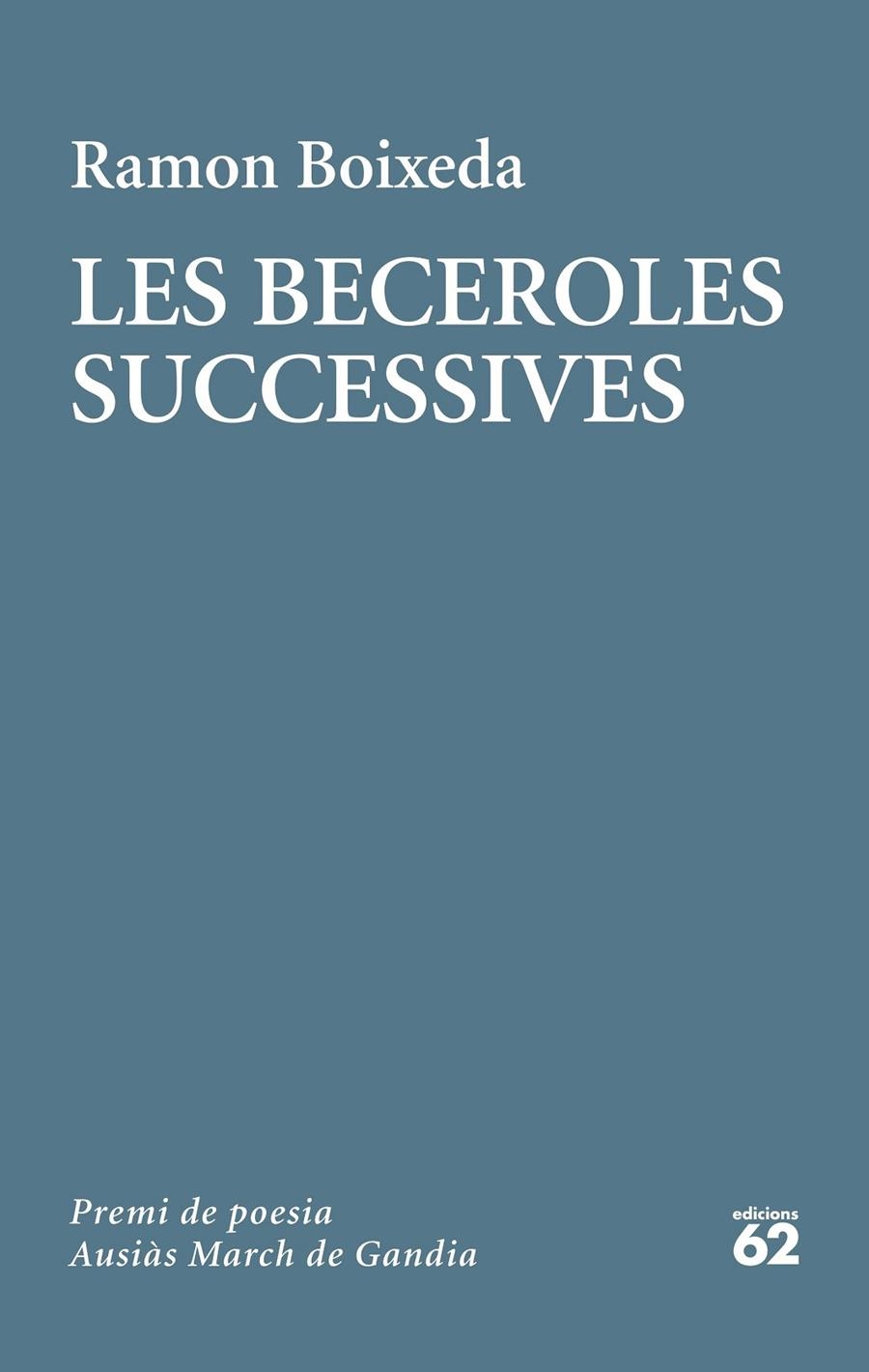 BECEROLES SUCCESSIVES | 9788429778236 | BOIXEDA, RAMON