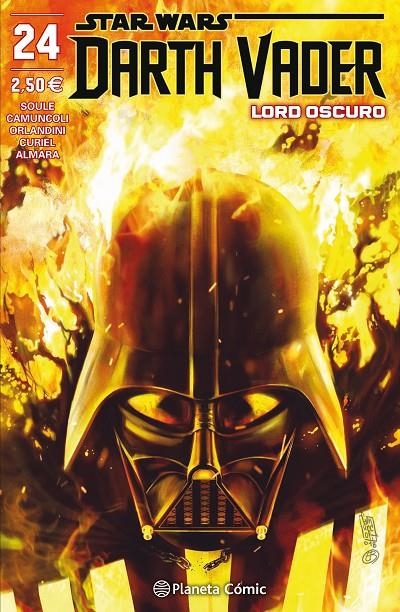 STAR WARS DARTH VADER LORD OSCURO Nº 24/25 | 9788413411576 | SOULE, CHARLES/CAMUNCOLI, GIUSEPPE