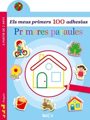 PRIMERES PARAULES - ELS MEUS PRIMERS 100 ADHESIUS | 9789403204901 | BALLON