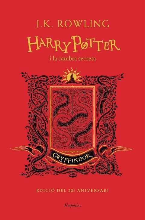 HARRY POTTER I LA CAMBRA SECRETA (GRYFFINDOR) | 9788417879600 | ROWLING, J.K.