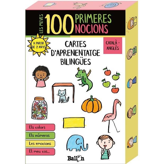 MEVES 100 PRIMERES NOCIONS - CARTES D'APRENENTATGE BILINGÜES | 9789403220352 | BALLON