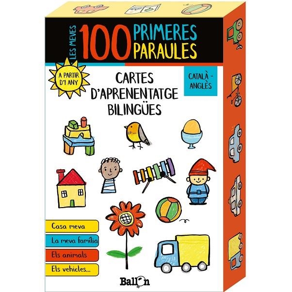 MEVES 100 PRIMERES PARAULES - CARTES D'APRENENTATGE BILINGÜES | 9789403220345 | BALLON