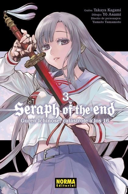 SERAPH OF THE END: GUREN ICHINOSE, CATÁSTROFE A LOS DIECISÉIS 03 | 9788467938913 | YO ASAMI / TAKAYA KAGAMI
