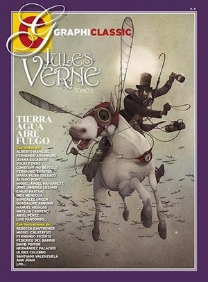 JULES VERNE TOMO 2: TIERRA, AGUA, AIRE, FUEGO. | 9788469734391 | VARIOS AUTORES