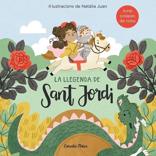 LLEGENDA DE SANT JORDI AMB SOLAPES DE ROBA | 9788418443411 | JUAN ABELLÓ, NATÀLIA