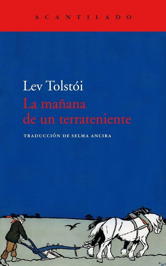 MAÑANA DE UN TERRATENIENTE | 9788418370267 | TOLSTÓI, LEV