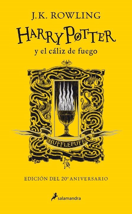 HARRY POTTER Y EL CÁLIZ DE FUEGO (EDICIÓN HUFFLEPUFF DEL 20º ANIVERSARIO) (HARRY | 9788418174391 | ROWLING, J. K. (1965- )