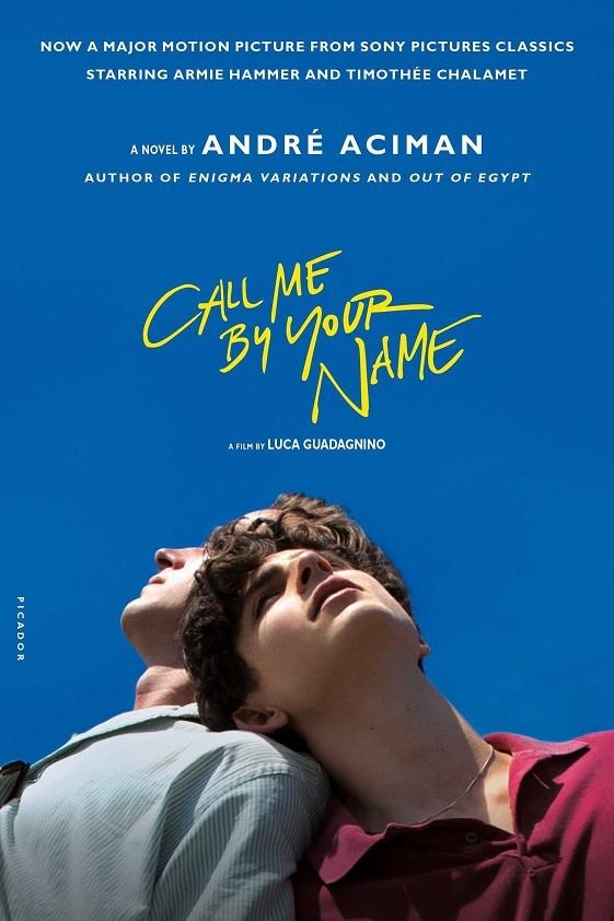 CALL ME BY YOUR NAME | 9781250169440 | ACIMAN, ANDRÉ