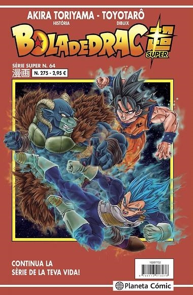 BOLA DE DRAC SÈRIE VERMELLA Nº 275 | 9788413417417 | TORIYAMA, AKIRA/TOYOTARÔ