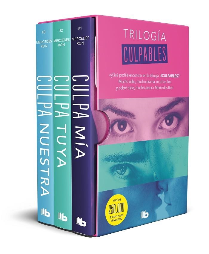 TRILOGÍA CULPABLES (ESTUCHE CON: CULPA MÍA | CULPA TUYA | CULPA NUESTRA) | 9788413144375 | RON, MERCEDES