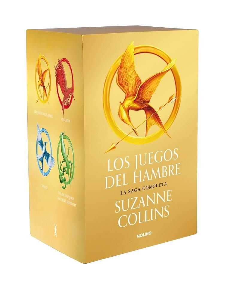 JUEGOS DEL HAMBRE (ESTUCHE CON: LOS JUEGOS DEL HAMBRE|EN LLAMAS|SINSAJO|BALA | 9788427225183 | COLLINS, SUZANNE