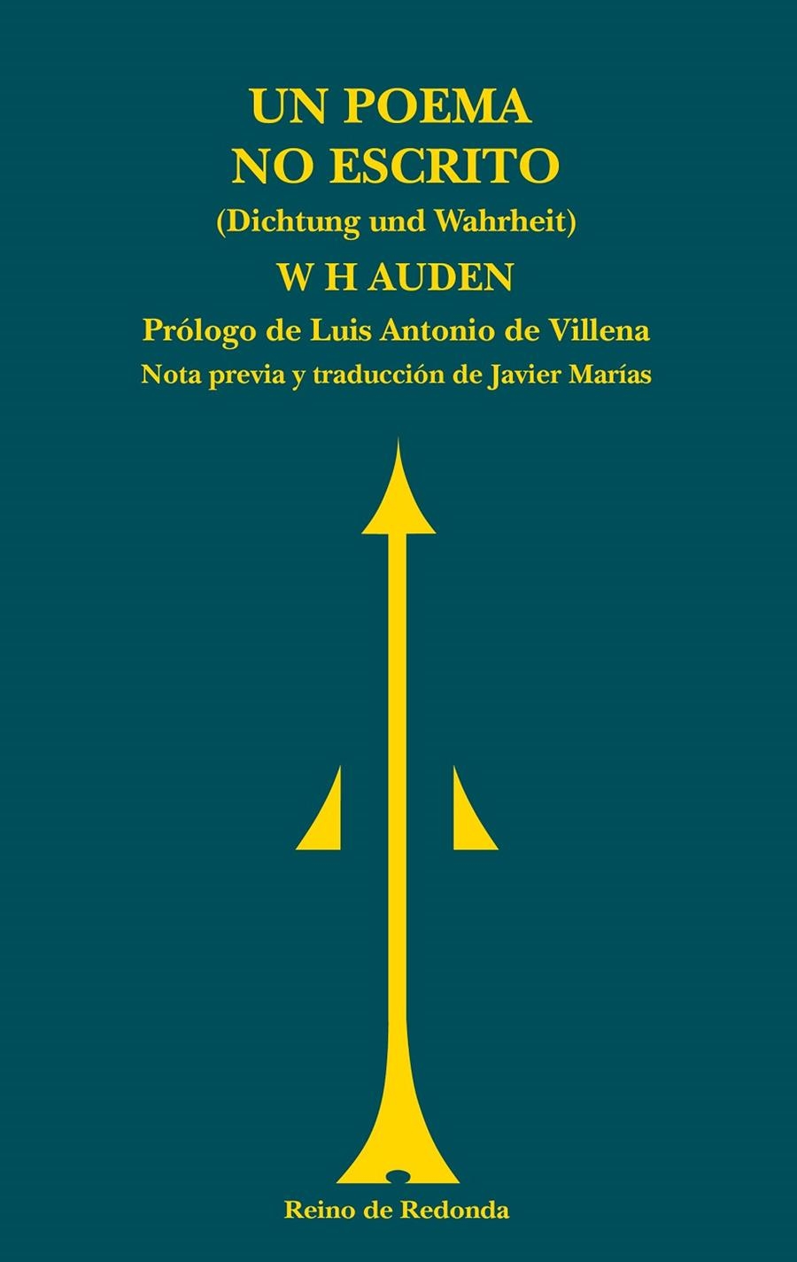 UN POEMA NO ESCRITO | 9788494725685 | AUDEN, W.H.