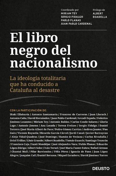 LIBRO NEGRO DEL NACIONALISMO | 9788423433018 | TEY, MIRIAM/CARDENAL, JUAN PABLO/FIDALGO, SERGIO/PLANAS, PABLO