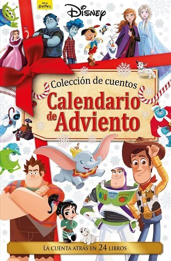 DISNEY. CALENDARIO DE ADVIENTO. LA CUENTA ATRÁS EN 24 LIBROS | 9788418335426 | DISNEY