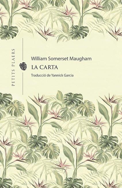 CARTA,LA | 9788418908231 | MAUGHAM, WILLIAM SOMERSET