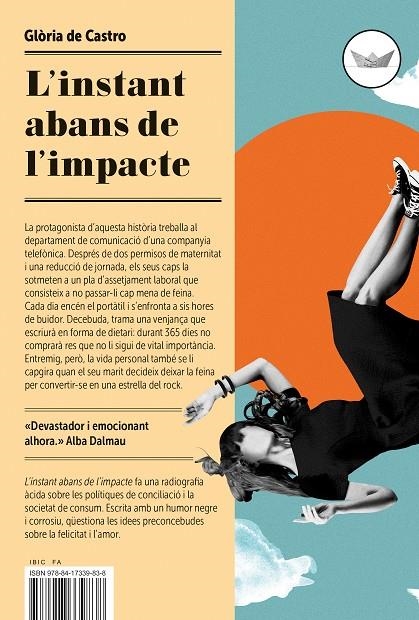 INSTANT ABANS DE L'IMPACTE | 9788417339838 | DE CASTRO, GLÒRIA