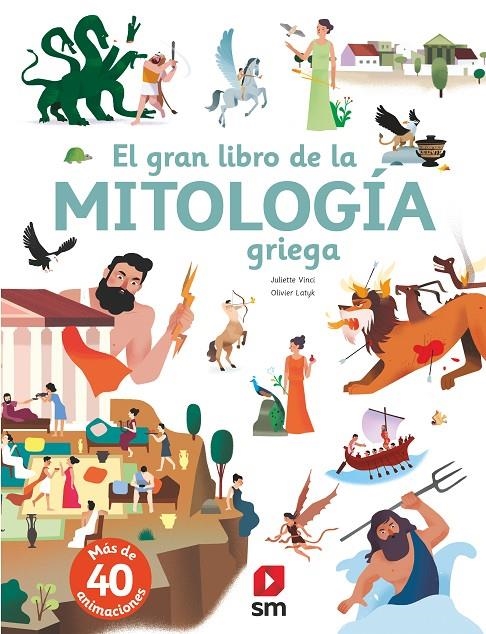 GRAN LIBRO DE LA MITOLOGÍA GRIEGA | 9788491826576 | VINCI, JULIETTE