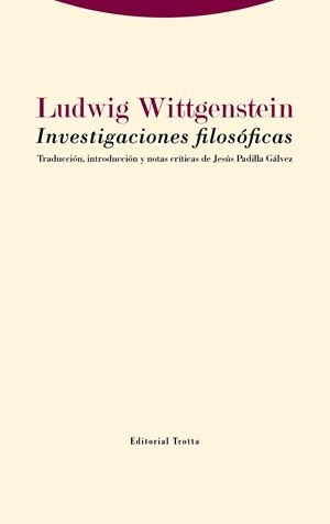 INVESTIGACIONES FILOSÓFICAS | 9788413640204 | WITTGENSTEIN, LUDWIG