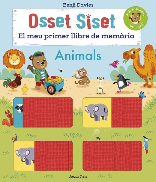 OSSET SISET. EL MEU PRIMER LLIBRE DE MEMÒRIA. ANIMALS | 9788413890906 | DAVIES, BENJI