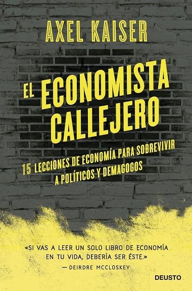  ECONOMISTA CALLEJERO | 9788423433674 | KAISER BARENTS-VON HOHENHAGEN, AXEL