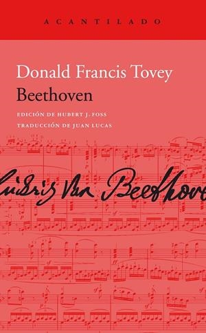 BEETHOVEN | 9788418370946 | TOVEY, DONALD FRANCIS