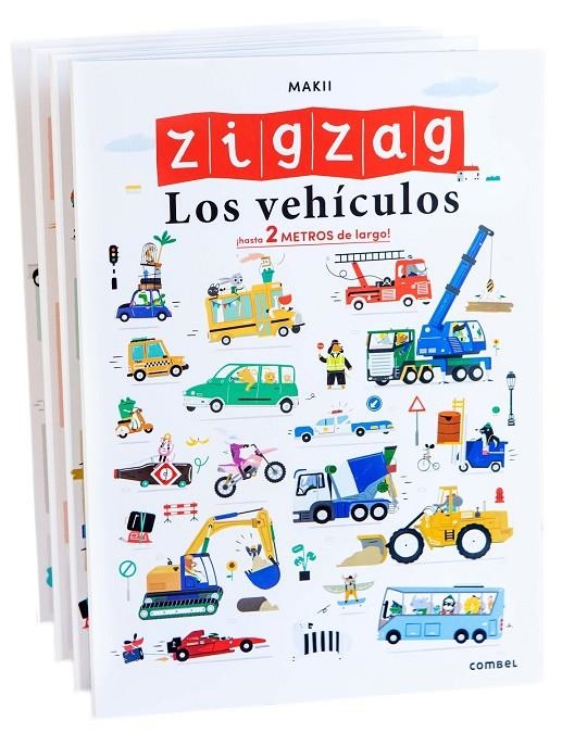 ZIGZAG LOS VEHÍCULOS | 9788491018957 | MAKII