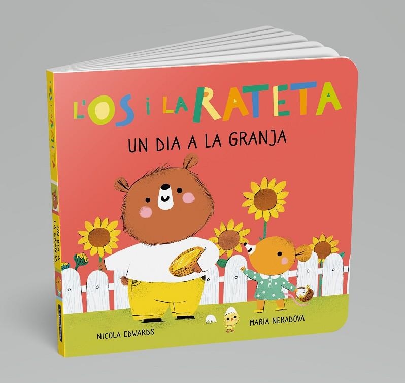 UN DIA A LA GRANJA (L'ÓS I LA RATETA. MANS PETITONES) | 9788448860639 | EDWARDS, NICOLA/NERADOVA, MARIA