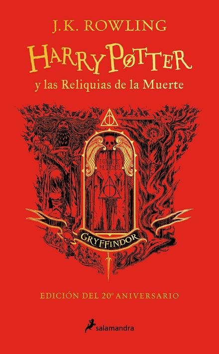 HARRY POTTER Y LAS RELIQUIAS DE LA MUERTE (EDICIÓN GRYFFINDOR DEL 20º ANIVERSARI | 9788418797057 | ROWLING, J.K.