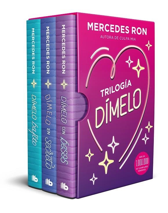 TRILOGÍA DÍMELO (ESTUCHE CON: DÍMELO BAJITO | DÍMELO EN SECRETO | DÍMELO CON BES | 9788413146201 | RON, MERCEDES