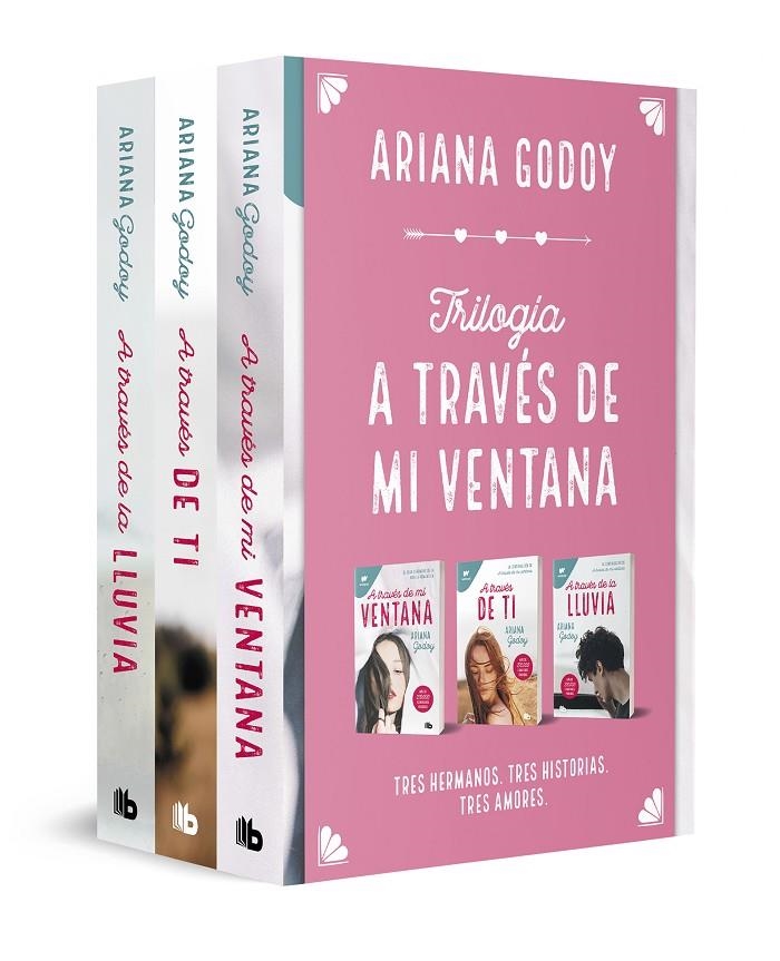 PACK TRILOGÍA HERMANOS HIDALGO (CONTIENE: A TRAVÉS DE MI VENTANA | A TRAVÉS DE T | 9788413147987 | GODOY, ARIANA