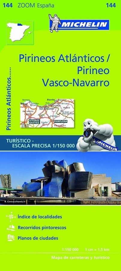 MAPA ZOOM PIRINEOS ATLÁNTICOS / PIRINEO VASCO-NAVARRO | 9782067218093 | VARIOS AUTORES