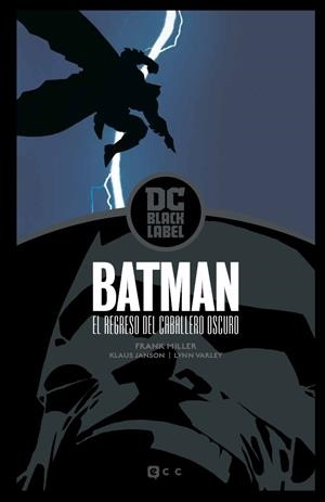 BATMAN: EL REGRESO DEL CABALLERO OSCURO – EDICIÓN DC BLACK LABEL (2A EDICIÓN) | 9788418382956 | MILLER, FRANK