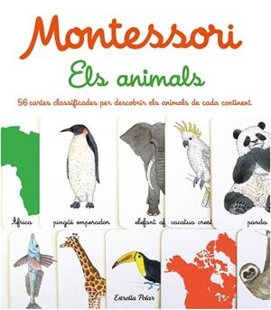 MONTESSORI. ELS ANIMALS | 9788413894676 | HERRMANN, ÈVE/TCHOUKRIEL, EMMANUELLE