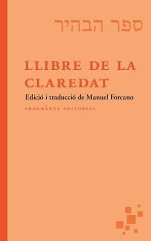 LLIBRE DE LA CLAREDAT | 9788417796877 | FORCANO, MANUEL