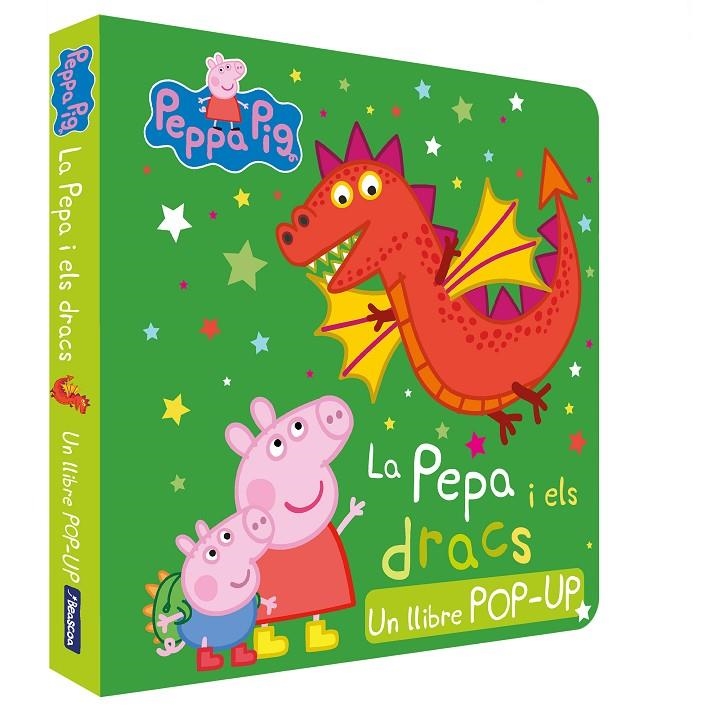 PEPPA PIG. LLIBRE POP-UP - LA PEPA I ELS DRACS | 9788448864347 | HASBRO/EONE