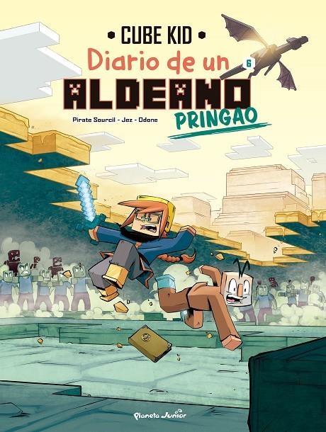 MINECRAFT. DIARIO DE UN ALDEANO PRINGAO. CÓMIC 6 | 9788408277729 | CUBE KID