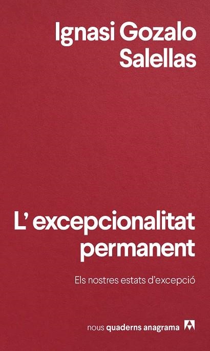 EXCEPCIONALITAT PERMANENT, L' | 9788433901972 | GOZALO SALELLAS, IGNASI