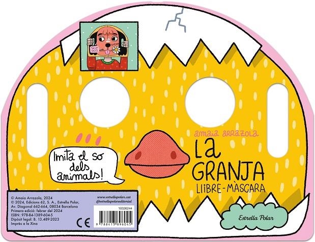 GRANJA. LLIBRE-MÀSCARA, LA | 9788413896045 | ARRAZOLA, AMAIA