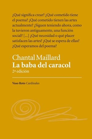 BABA DEL CARACOL- NE | 9788494995224 | MAILLARD, CHANTAL