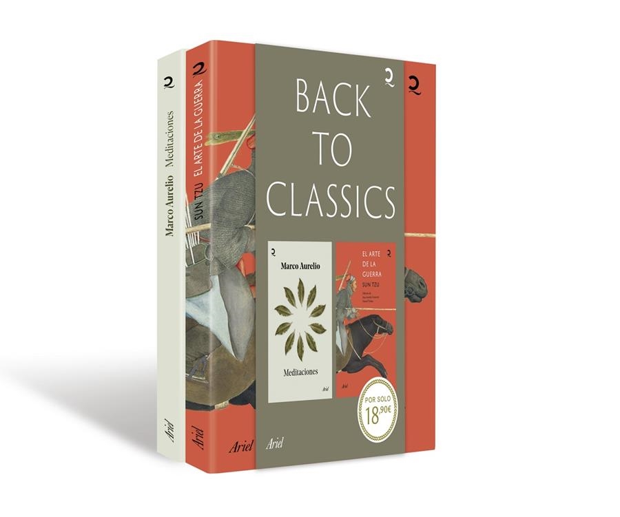 ESTUCHE BACK TO CLASSICS | 9788434437579 | MARCO AURELIO/TZU, SUN