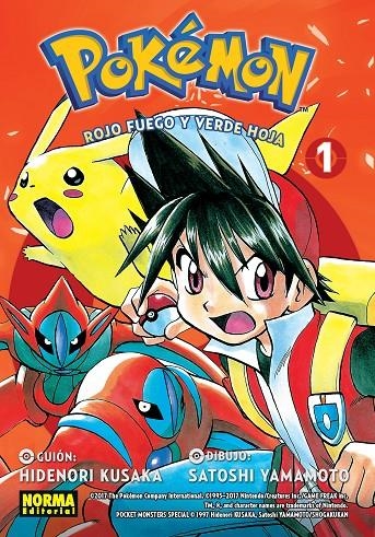 POKEMON 13. ROJO FUEGO Y VERDE HOJA 01 (NUEVO PVP). | 9788467965032 | KUSAKA, HIDENORI/YAMAMOTO, SATOSHI