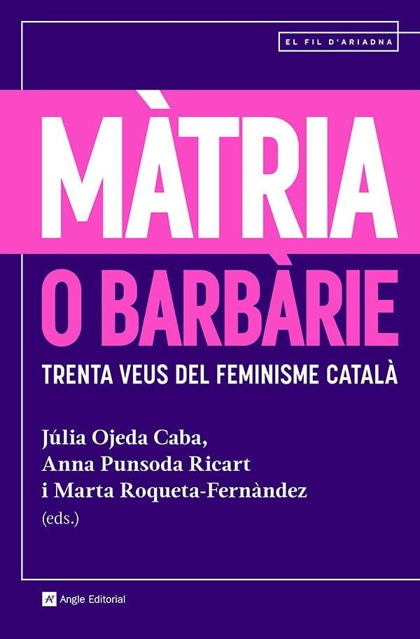 MÀTRIA O BARBÀRIE | 9788410112094 | AUTORS, DIVERSOS