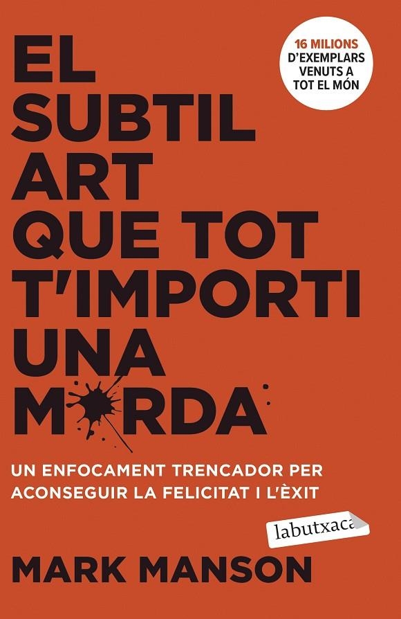 SUBTIL ART QUE TOT T'IMPORTI UNA MERDA | 9788419971616 | MANSON, MARK
